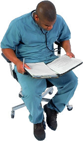 doctor reading 3
